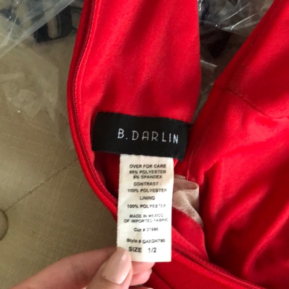 Red homecoming/formal dress - Picture 5 of 6